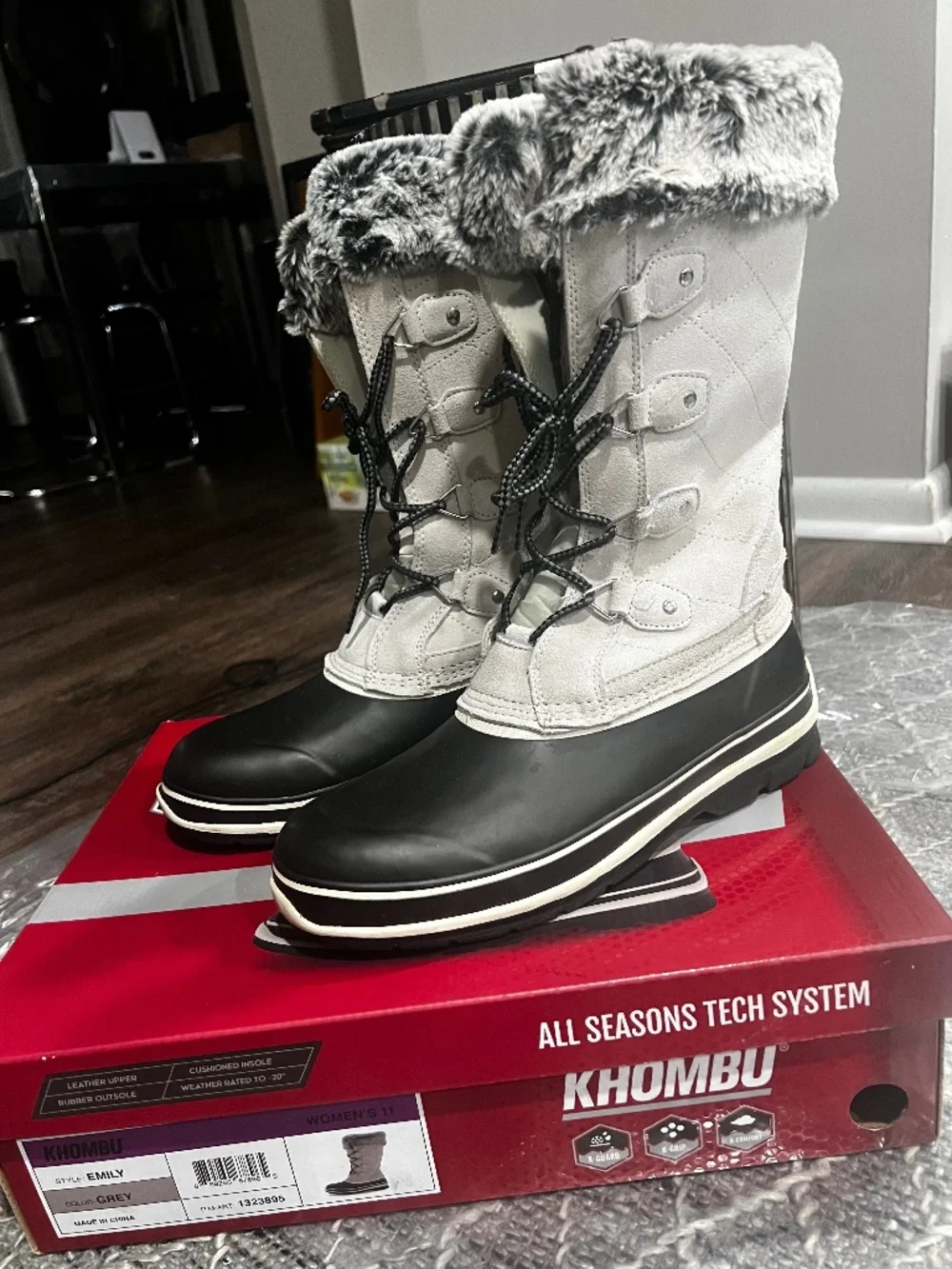 KHOMBU All Weather Tech Boots